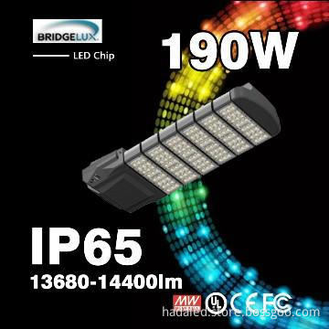 190W COB LED street light,with Meanwell driver,IP65